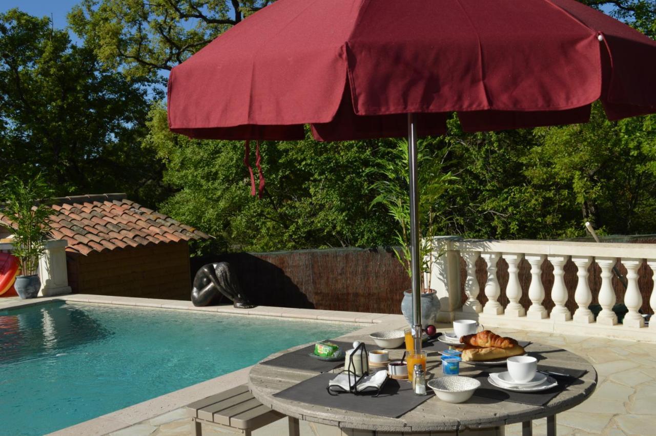 Villa Jalna Chambre, Suites Et Appartement โรกฟอร์-เลส์-แปงส์ ภายนอก รูปภาพ